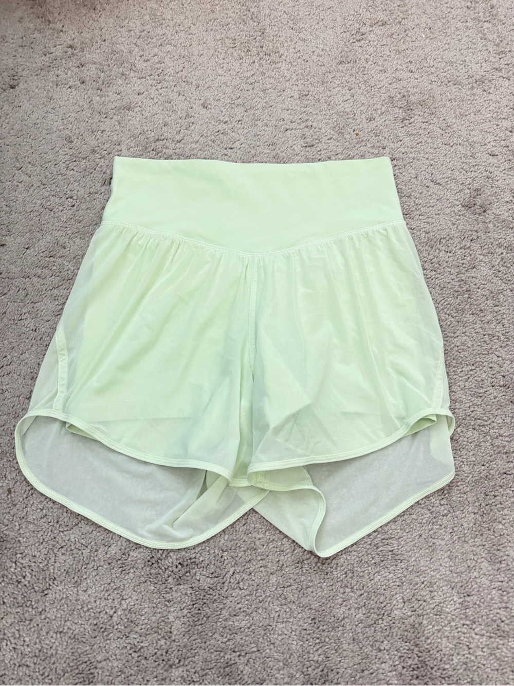 lululemon Nulu and Mesh High-Rise Yoga Short